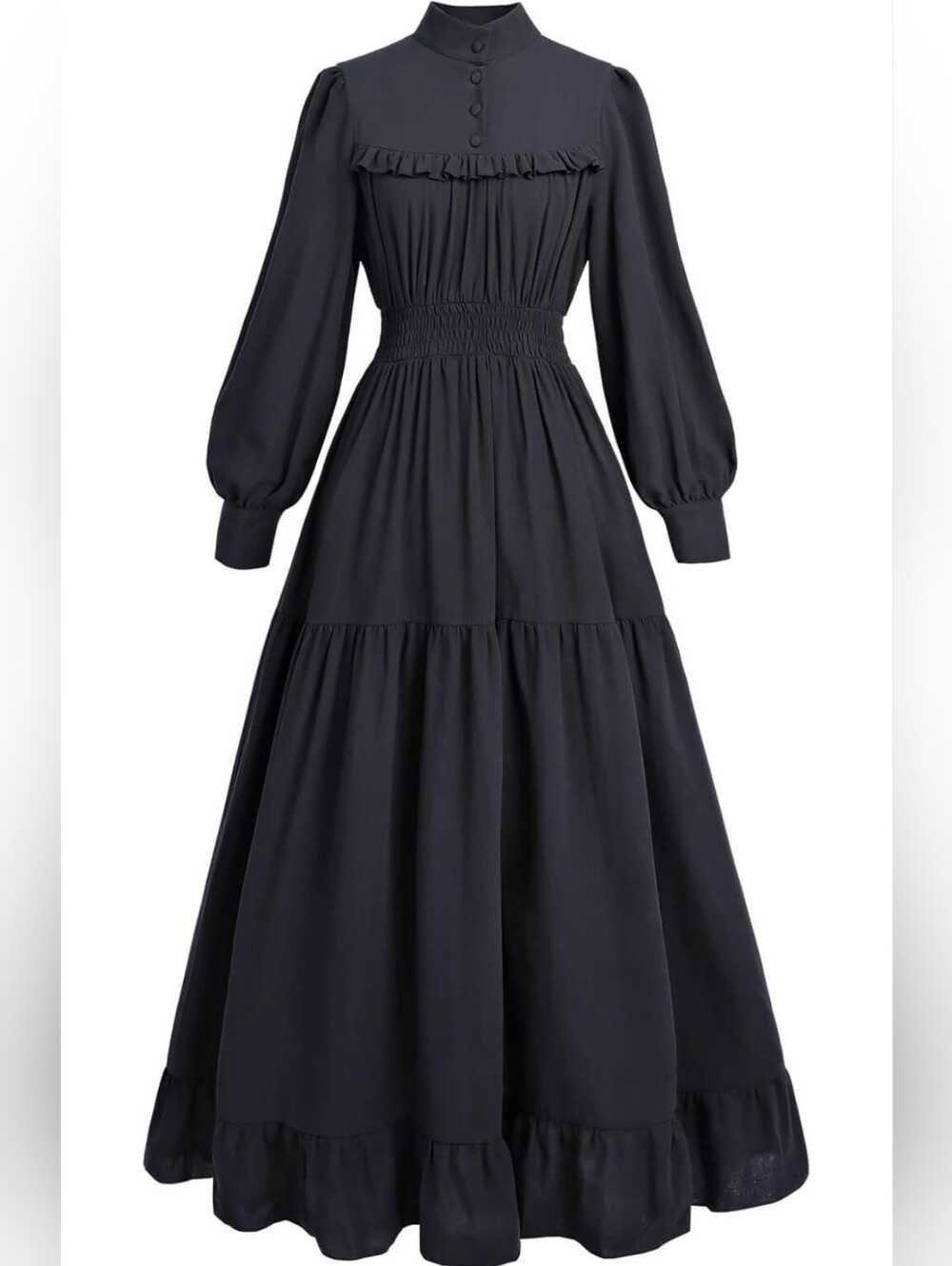 Victorian Dress for Women Long Sleeve Edwardian Dress Renaissance Costume